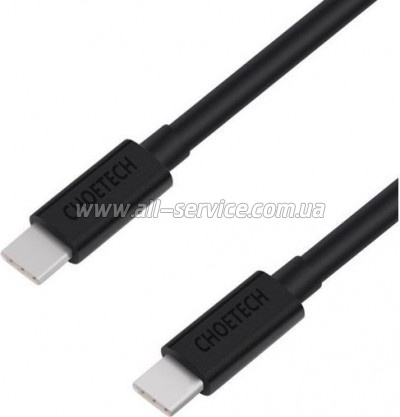 ���� ������ USB-C to USB-C 1.0m Choetech (CC0002)