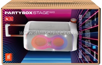   JBL PartyBox Stage 320 White (JBLPBSTAGE320SWEP)