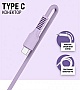 ���� ������ USB 2.0 AM to USB-C 1.2m Purple ACCLAB (1283126518270)