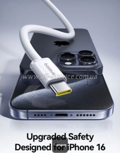 ���� ������ USB-C to USB-C 1.0m 100W 5A Dynamic 4 black Baseus (P10381400111-00)