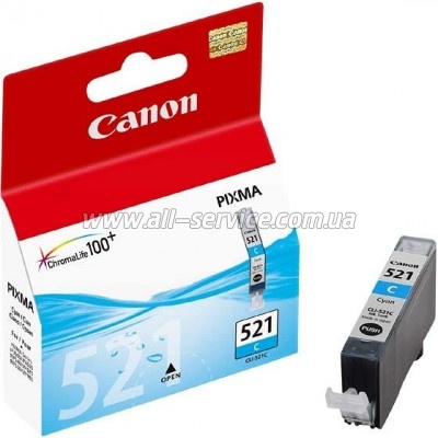  Canon CLI-521 Cyan MP540/ 630 (2934B004)