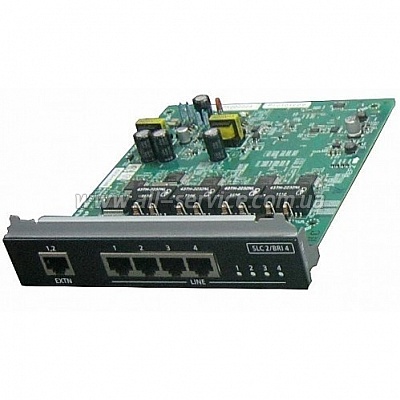 Плата расширения Panasonic KX-NS0280X для KX-NS1000, 4 PORT BRI/2 PORT SLT CARD Плата расширения Panasonic KX-NS0280X для KX-NS1000, 4 PORT BRI/2 PORT SLT CARD
