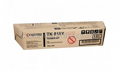 Тонер-картридж OEM Kyocera Mita TK-815Y Тонер-картридж OEM Kyocera Mita TK-815Y