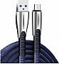   ColorWay USB 2.0 AM to Micro 5P 1.0m zinc alloy blue (CW-CBUM011-BL)