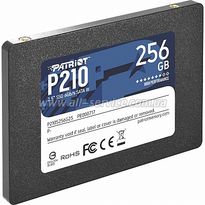 SSD  PATRIOT P210 128GB (P210S128G25)