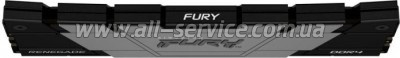     DDR4 16GB 3600 MHz Fury Renegade Black Kingston Fury (ex.HyperX) (KF436C16RB12/16)