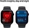 - Apple Watch Series 10 GPS 46mm Jet Black Aluminium Case with Black Sport Band - S/M (MWWP3QH/A)