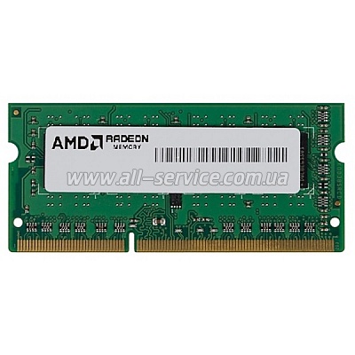    4GB AMD DDR3 1333Mhz SO-DIMM, BULK (R334G1339S1S-UOBULK)