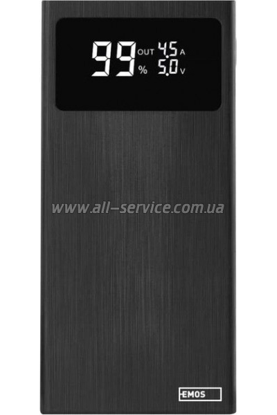������� ������������� EMOS 10000mAh BETAQ 10 PD 22.5W black (B0531B)