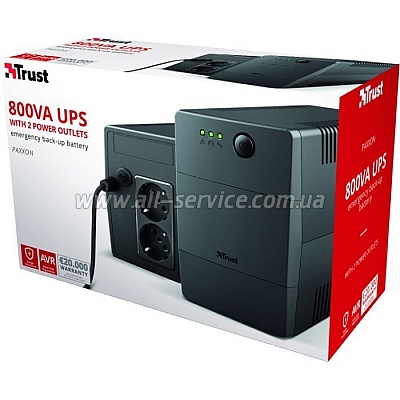  Trust Paxxon 800VA UPS (23503)