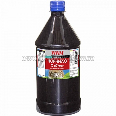 Чернила WWM для Canon IPF-107MBk 1000г Matte Black Пигментные (C67/MBP-4) Чернила WWM для Canon IPF-107MBk 1000г Matte Black Пигментные (C67/MBP-4)