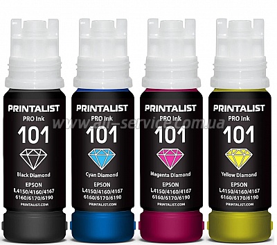   PRINTALIST 101 Epson L4150/ 4160 470 B/C/M/Y (PL101SET)