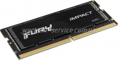 ������ ������ ��� �������� SoDIMM DDR5 8GB 4800 MHz Impact Kingston Fury (ex.HyperX) (KF548S38IB-8)