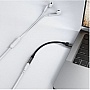 ������� USB-C to 3.5mm F 0.15m DAC audio black Acefast (6974316285281)