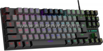  GamePro MK100B Blue Switch LED USB Black (MK100B)