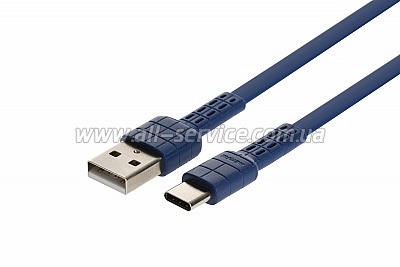  Remax Armor Series Type-C 1m, blue (RC-116A-BLUE)