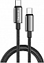 ���� ������ USB-C to USB-C 1.0m 5A 100W zinc alloy braided black ColorWay (CW-CBPDCC098-BK)