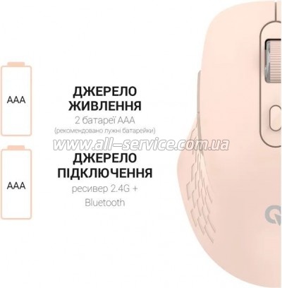  OfficePro M230P Silent Click Wireless/Bluetooth Pink (M230P)