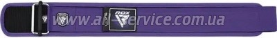   RDX RX1 Weight Lifting Belt Purple S (WBS-RX1PR-S)