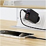 ���� ������ USB 2.0 AM to USB-C 1.2m 3A TPE black Acefast (6974316283812)