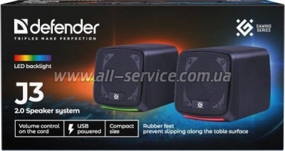   Defender J3 Black (65963)