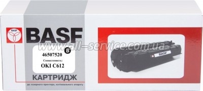 �����-�������� BASF OKI C612 ������ 46507520 Black (BASF-KT-46507520)