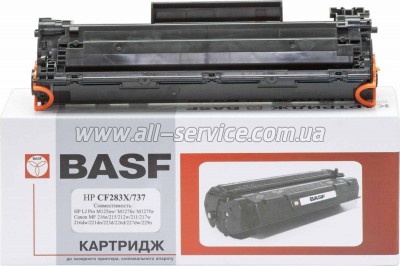  BASF HP LJ Pro M125/ 127/ Canon 737  CF283X/ CRG737 (BASF-KT-737-9435B002)