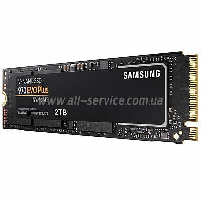SSD  Samsung 970 EVO Plus 2TB PCIe 3.0 x4 M.2 TLC (MZ-V7S2T0BW)