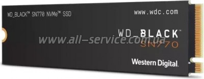 SSD M.2 2280 1TB SN770 BLACK WD (WDS100T3X0E)