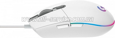  Logitech G102 Lightsync USB White (910-005824)