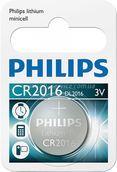  PHILIPS Lithium CR2016 (  1 )