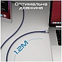 ���� ������ USB-C to USB-C 1.2m Promate (lucidline-cc120.navy)