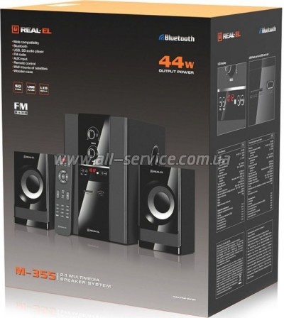   REAL-EL M-355 Black (EL121300015)