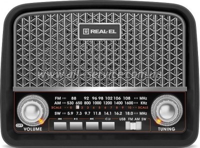  REAL-EL X-520 Black