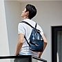   Xiaomi RunMi 90 Points Lightweight Urban Drawstring Backpack Blue (6972125146144)