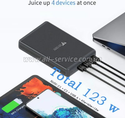 ������� ������������� Voltero 50000mAh S50 PD/ 100W (6090537940980)