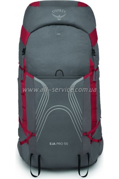 ������ ������������� Osprey Eja Pro 55 dale grey/poinsettia red WM/L (009.3576)