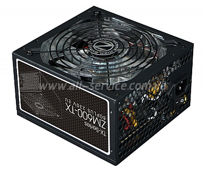   ZALMAN ZM600-TX 600W v.2.3. Fan 14. LED aPFC.80+. Retail