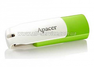 Apacer 16GB AH335 Green/White USB 2.0 (AP16GAH335G-1)