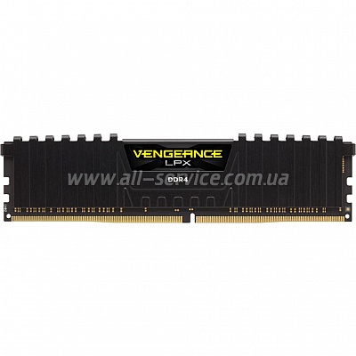 Память 8GB CORSAIR Vengeance LPX Black DDR4 2400Mhz (CMK8GX4M1A2400C16) Память 8GB CORSAIR Vengeance LPX Black DDR4 2400Mhz (CMK8GX4M1A2400C16)