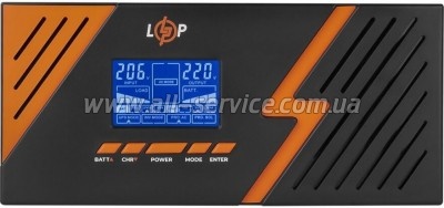  LogicPower LPM - PSW-1500VA, 1050W, Black (22754)