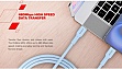 ���� ������ USB-C to USB-C 1.0m OnWire 60CL C-C 60W COLOR Braided 1m Light Blue Canyon (CND-CCAP60AB10LBL)