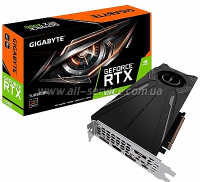  Gigabyte GeForce RTX2080 8GB GDDR6 TURBO (GV-N2080TURBO-8GC)