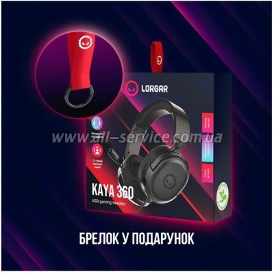  Lorgar Kaya 360 USB Black (LRG-GHS360)