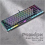  GamePro MK141R Red Swich Low Profile RGB USB Dark Gray (MK141R)