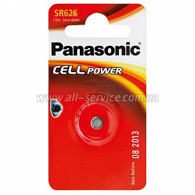  Panasonic SR626 * 1 Silver Oxide (SR-626EL/1B)
