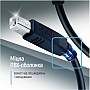 Кабель для принтера USB 2.0 AM/BM 3.0m black ColorWay (CW-CBUB073-BK) Кабель для принтера USB 2.0 AM/BM 3.0m black ColorWay (CW-CBUB073-BK)