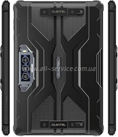  OUKITEL RT8 11" 6/256GB Dual Sim Black with hand (6931940756402)