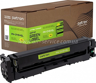 �������� Patron Green Label Canon 045 yellow (PN-045YGL)