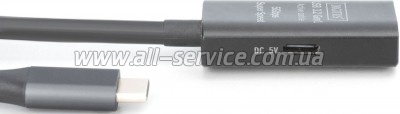 ���� ������ USB-� to USB-C 10.0m M/F USB3.2 Gen1 Active 5G Digitus (DA-73109)